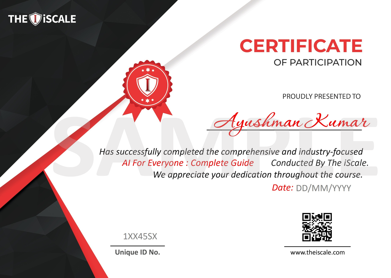 3.0 AI Powered Cohort Certificate of Completion